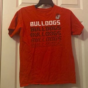 Georgia Bulldogs T Shirt/ Size: Youth Large/ Color: Red